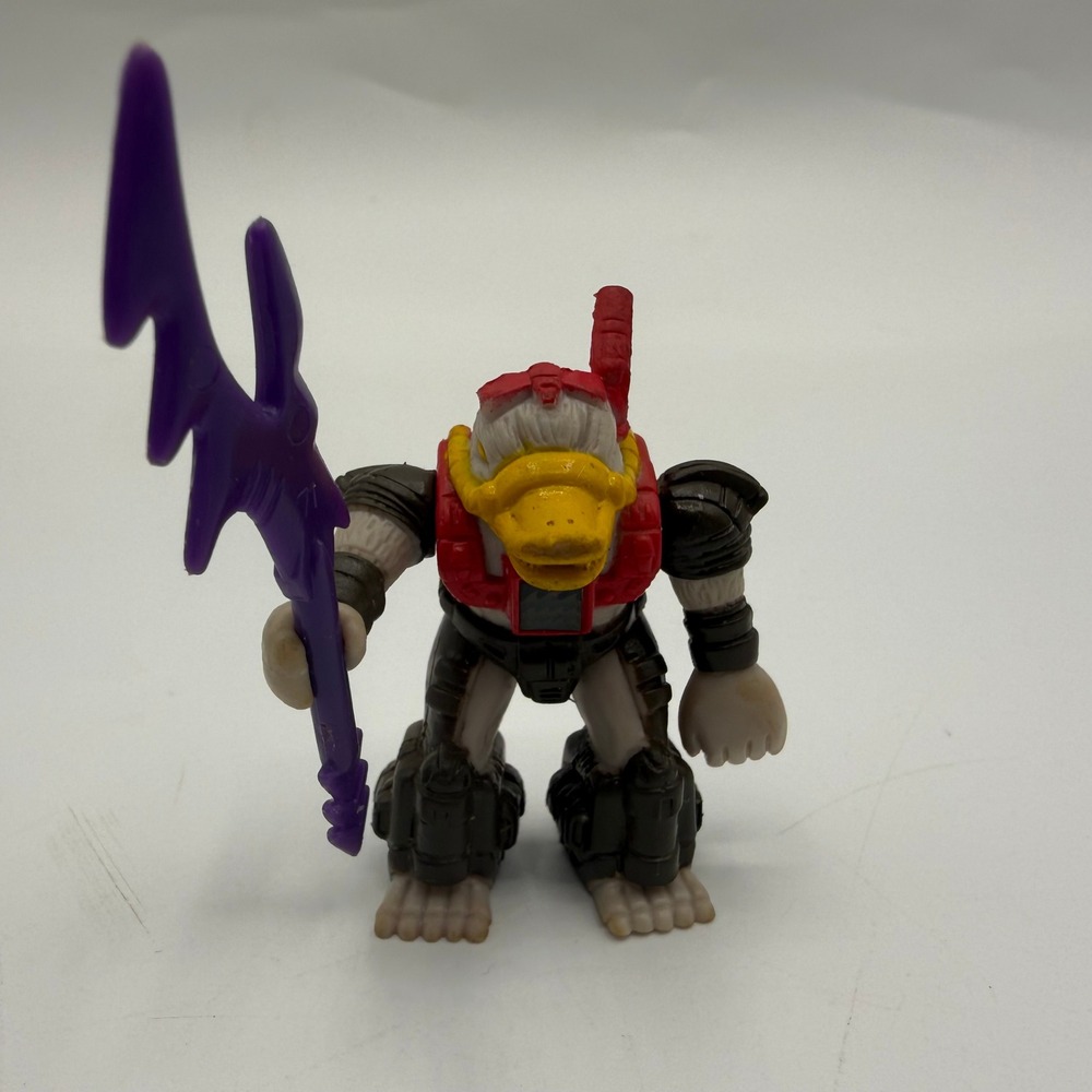 Vintage 1987 Battle Beasts #71 Diving Duckbill Complete w/ Rub Action Figure